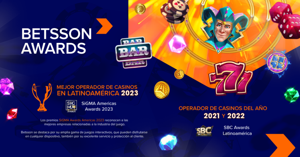 Betsson Operador de casinos del año