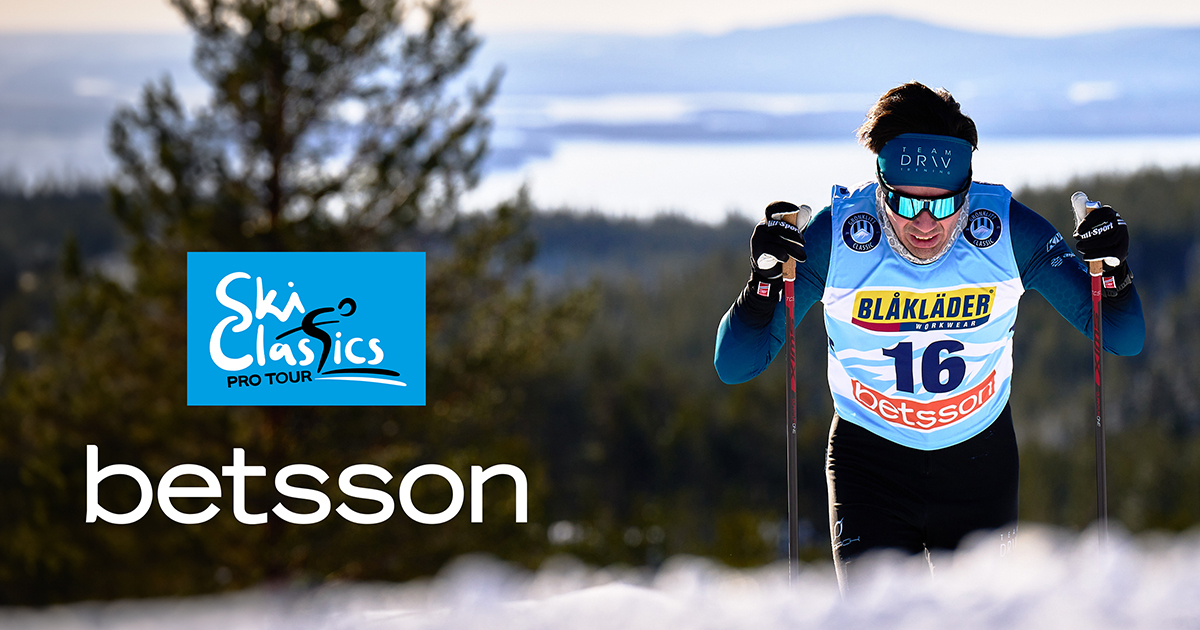 Betsson Main Sponsor at Ski Classics in Orsa