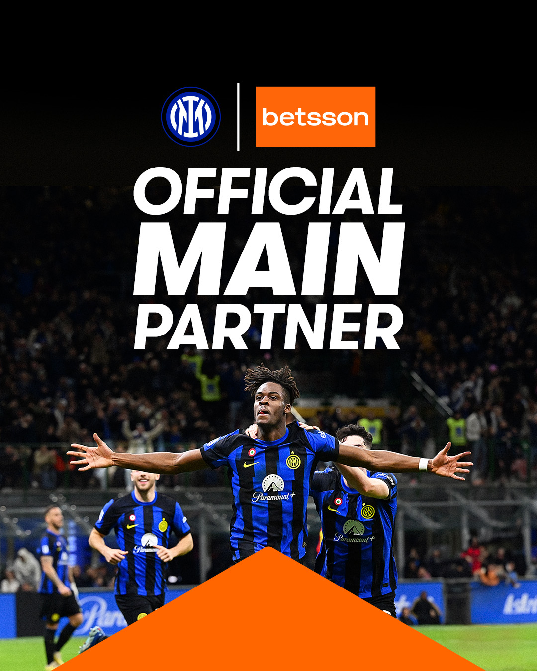 Betsson Sport á treyjum Inter!