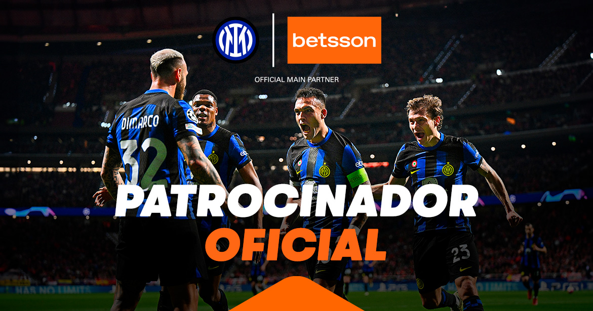 Betsson es el nuevo patrocinador del Inter de Milán