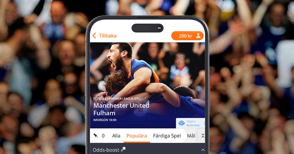 Här är en betting app med allt du behöver
