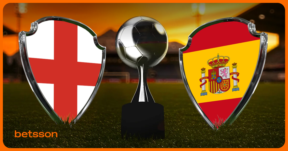 Hetaste oddsen till England-Spanien – final EM 2025